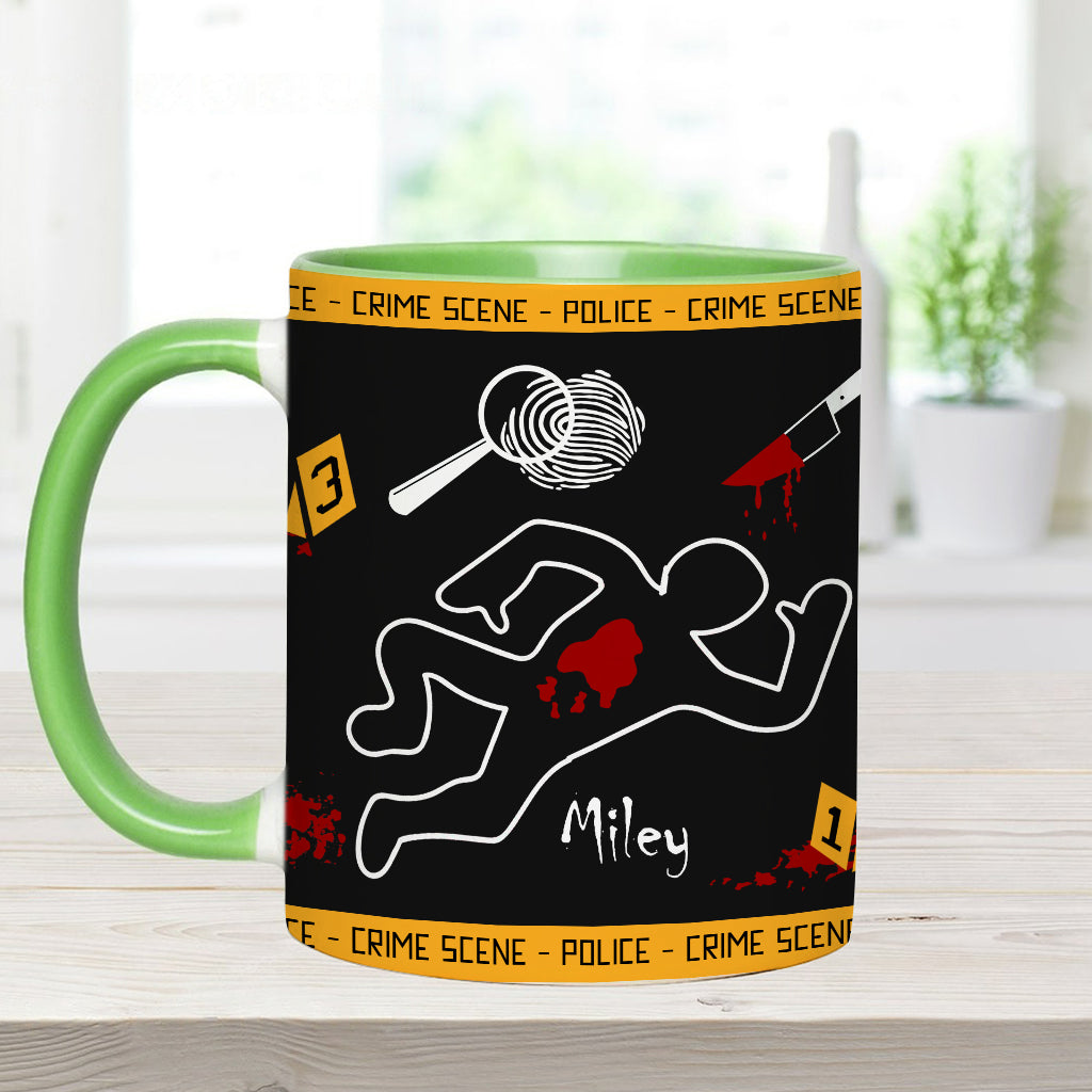 Das ist meine Tasse zum True-Crime-Schauen – personalisierte Tasse