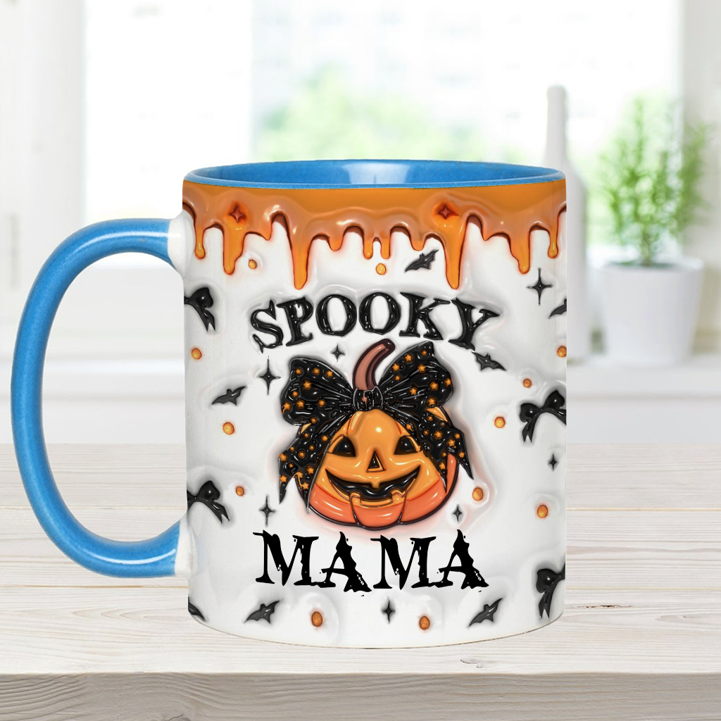 Gruselige Mama Oma Nana - Geschenk für Mama - Personalisierte Tasse mit Akzent