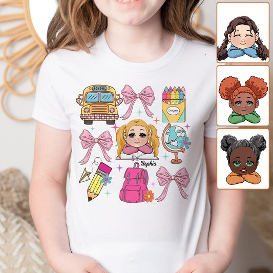 Zurück zur Schule – Personalisiertes Kinder-T-Shirt und Hoodie