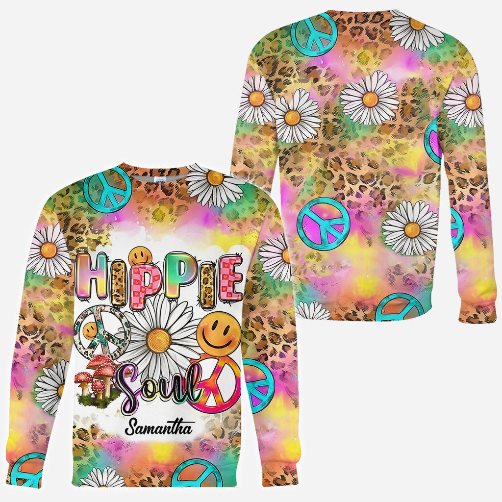 Hippie-Soul-Western-Stil – Personalisiertes Hippie-Allover-Shirt