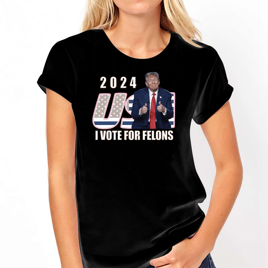 Trump 2024 Ich wähle FeI0ns Shirt, Präsidenten-T-Shirt, Wahl-Shirts, Präsidenten-Shirt, Unabhängigkeitstag-Shirt |