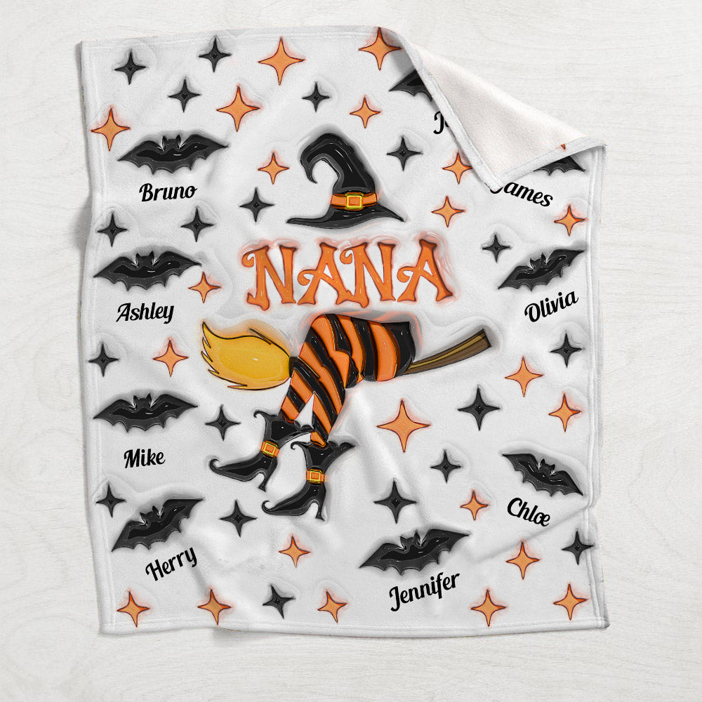 Oma-Leben/Oma-Leben/Mama-Leben... - Personalisierte Oma-Decke