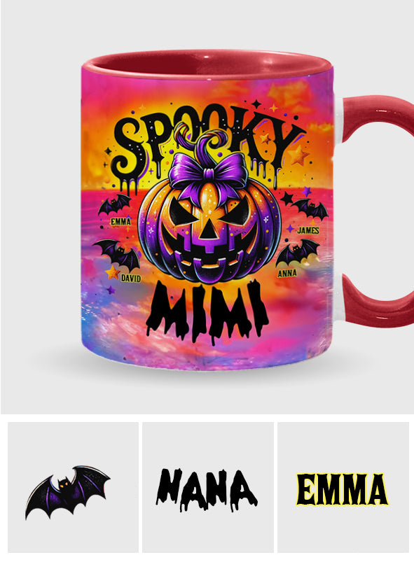 Gruselige Oma - Personalisierte Tasse mit Oma-Akzent
