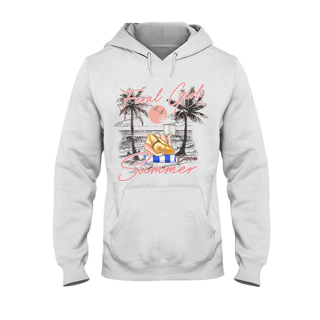 Feral Girl – Personalisiertes T-Shirt und Hoodie für Meeresliebhaberinnen