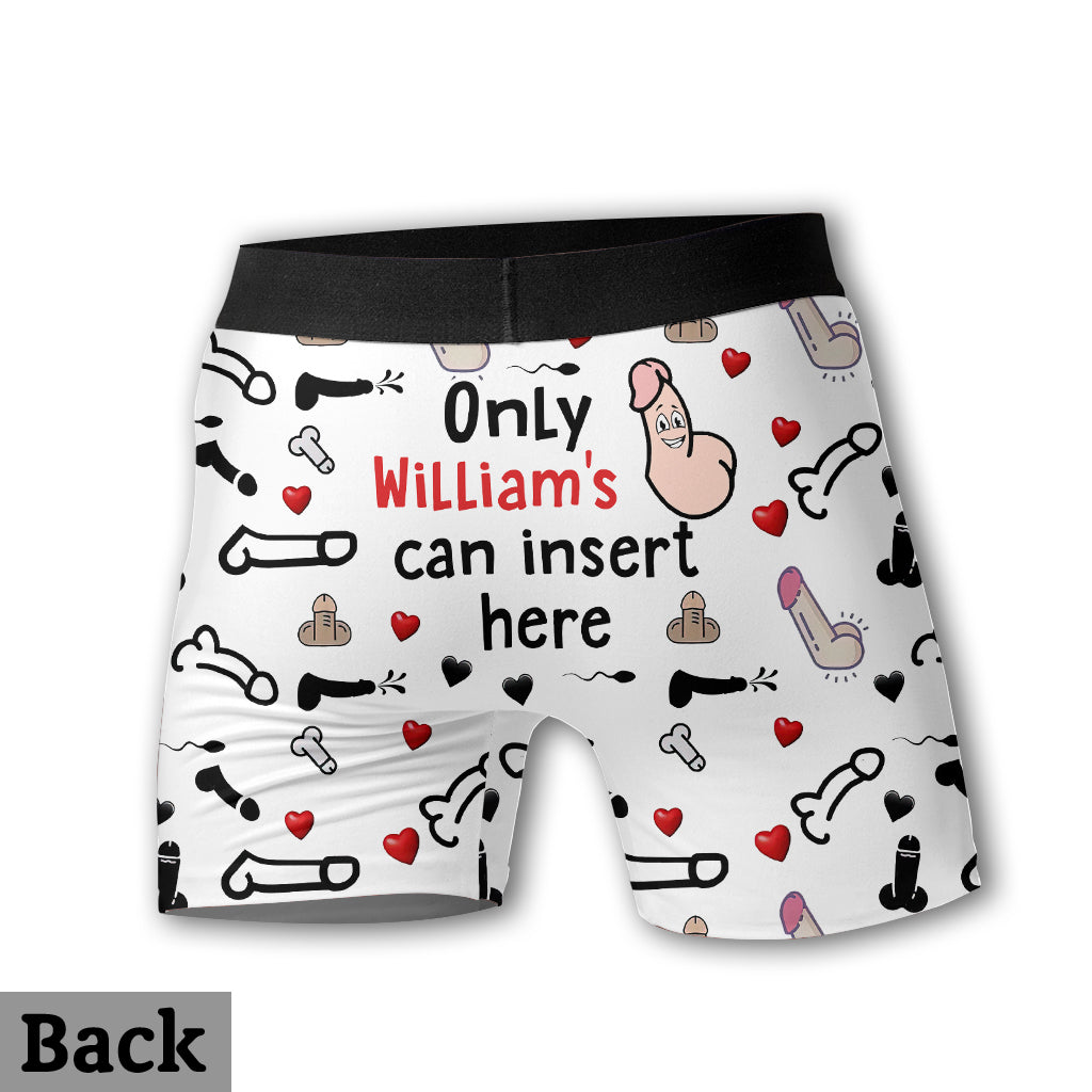 Only You - Personalized LGBT Support Men’s Boxer Briefs