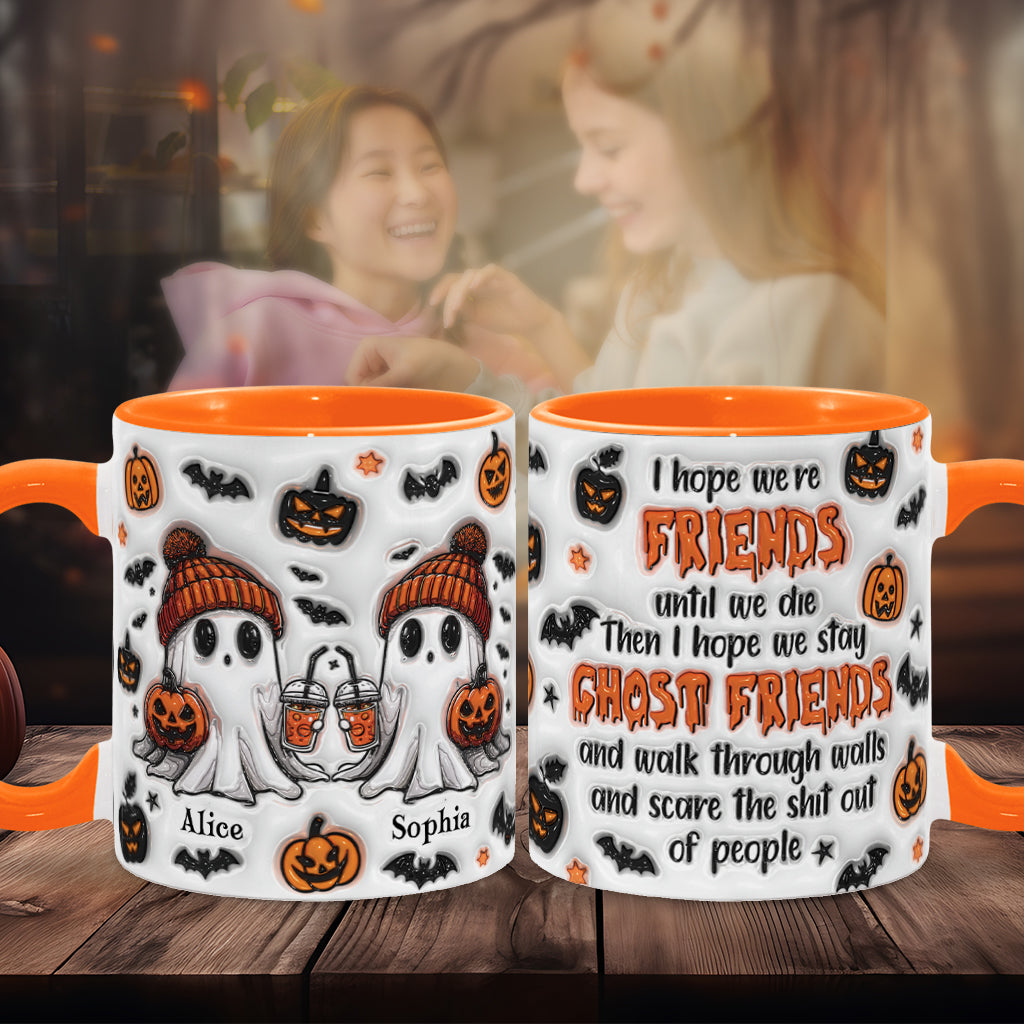 Ghost Friends - Personalisierter Bestie-Akzentbecher