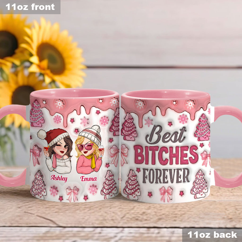 Die besten Freundinnen aller Zeiten – Personalisierte Tasse mit dem Aufdruck „Beste Freundinnen“