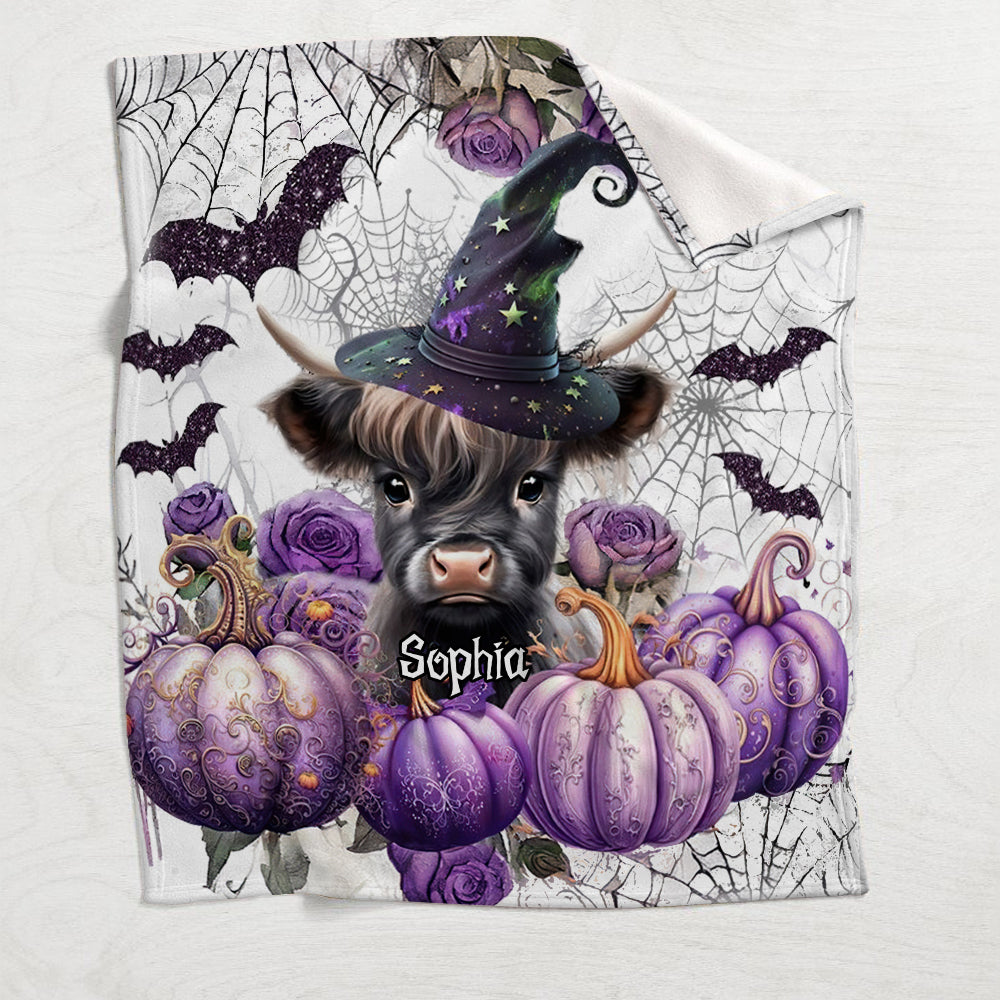A Little Witch - Personalized Blanket