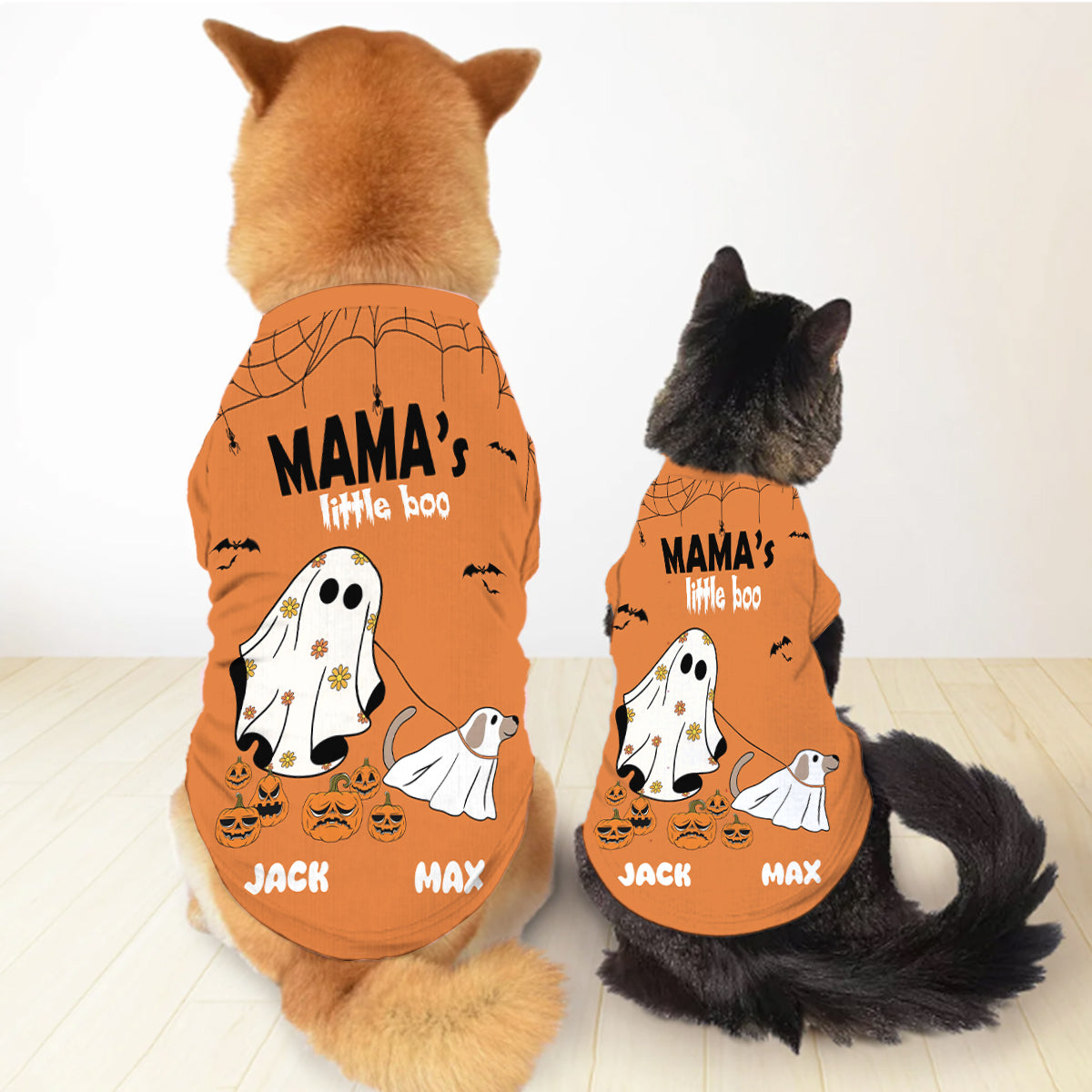 Mamas kleiner Boo – personalisiertes Hunde-Haustier-Shirt