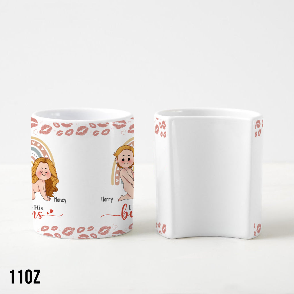 Gemeinsam ist unser Lieblingsort – Personalisierte Partnerbecher mit Herzgriff