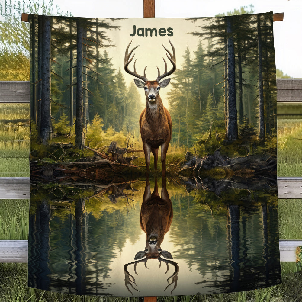 Love Hunting - Personalized Hunting Blanket