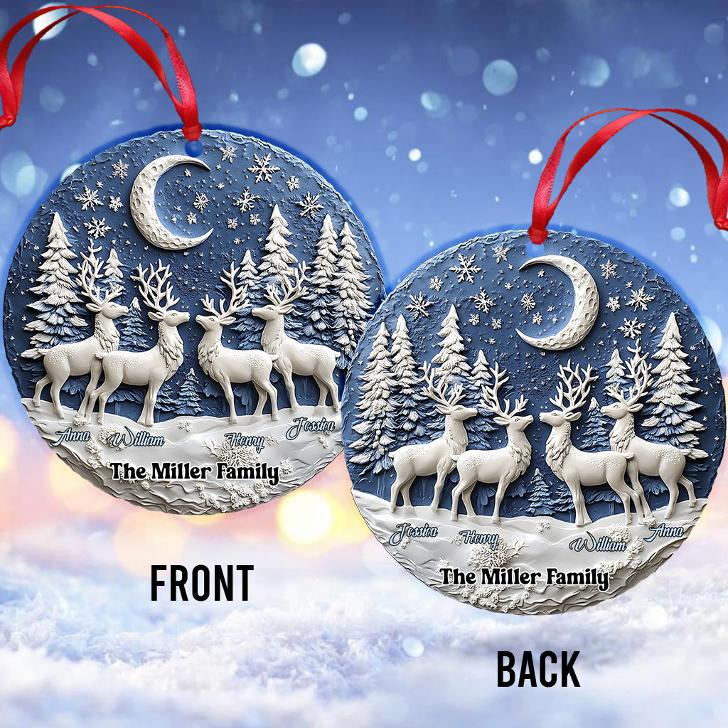 Schöne Nacht, stille Nacht – personalisierter Familienschmuck