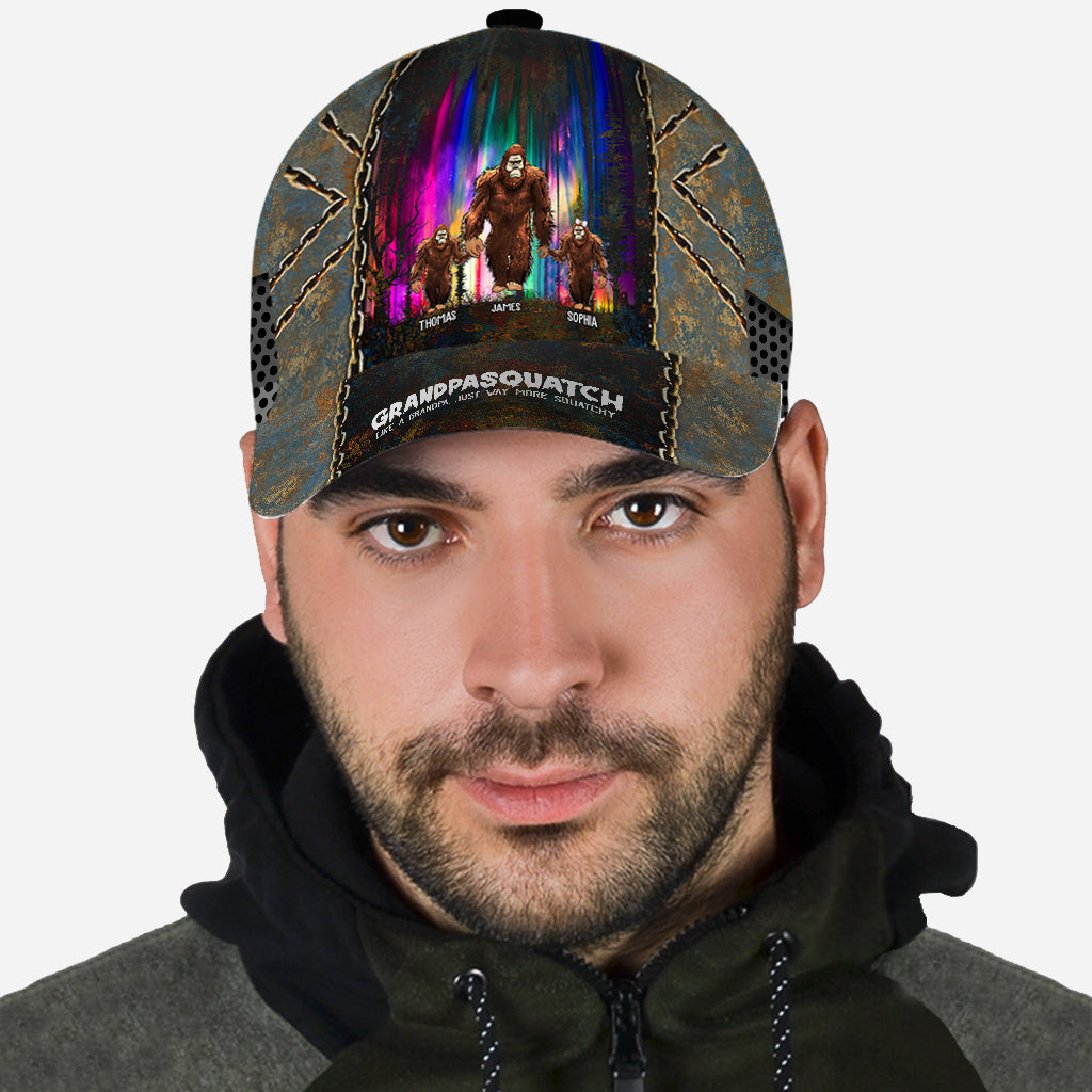 Grandpasquatch - Personalisierte Grandpa Classic Cap