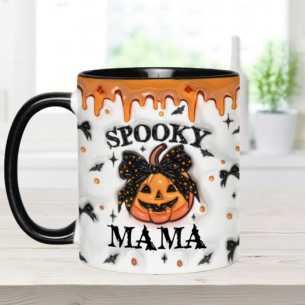 Gruselige Mama Oma Nana - Geschenk für Mama - Personalisierte Tasse mit Akzent