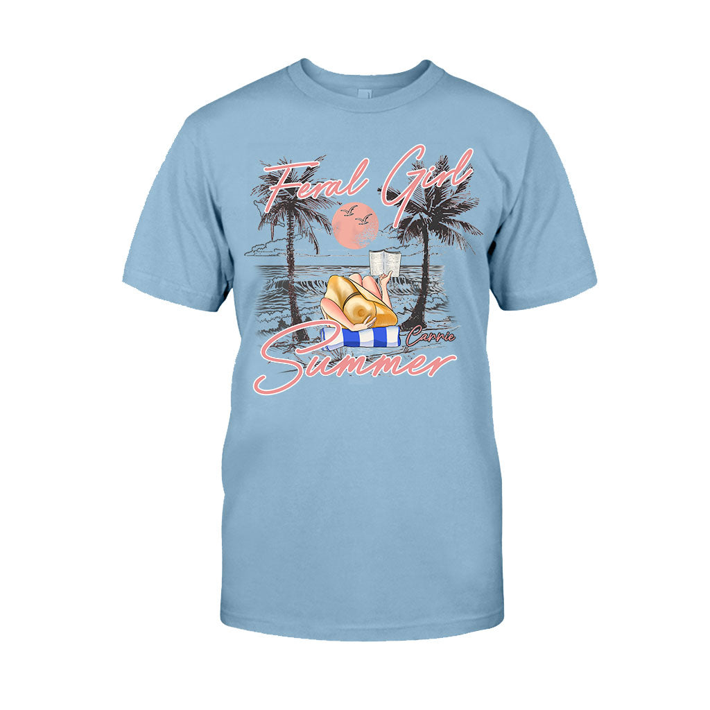 Feral Girl – Personalisiertes T-Shirt und Hoodie für Meeresliebhaberinnen