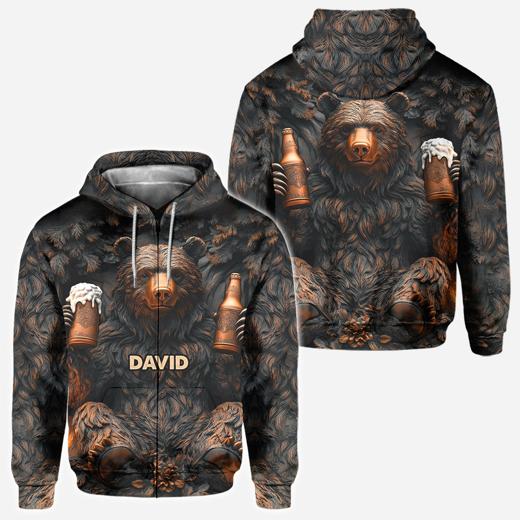 Ich hasse Menschen – Personalisiertes Camping-T-Shirt