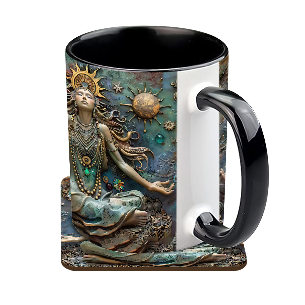 Verliere den Verstand, finde deine Seele – Personalisierter Yoga-Becher