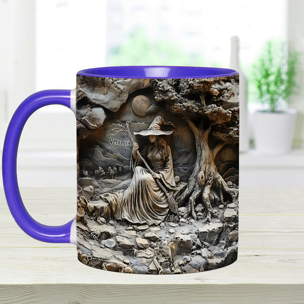 Wunderschöne Hexe – Personalisierte Tasse mit Hexenmotiv