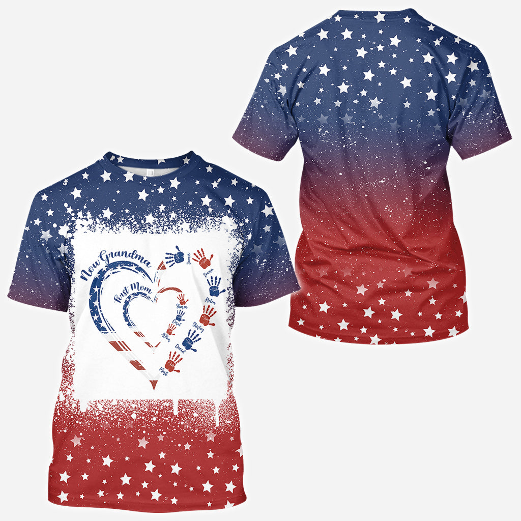 Erst Mama, jetzt Oma – personalisiertes Oma-Shirt