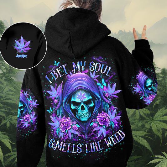 Ich wette meine Seele – Personalisiertes Weed-Over-Shirt
