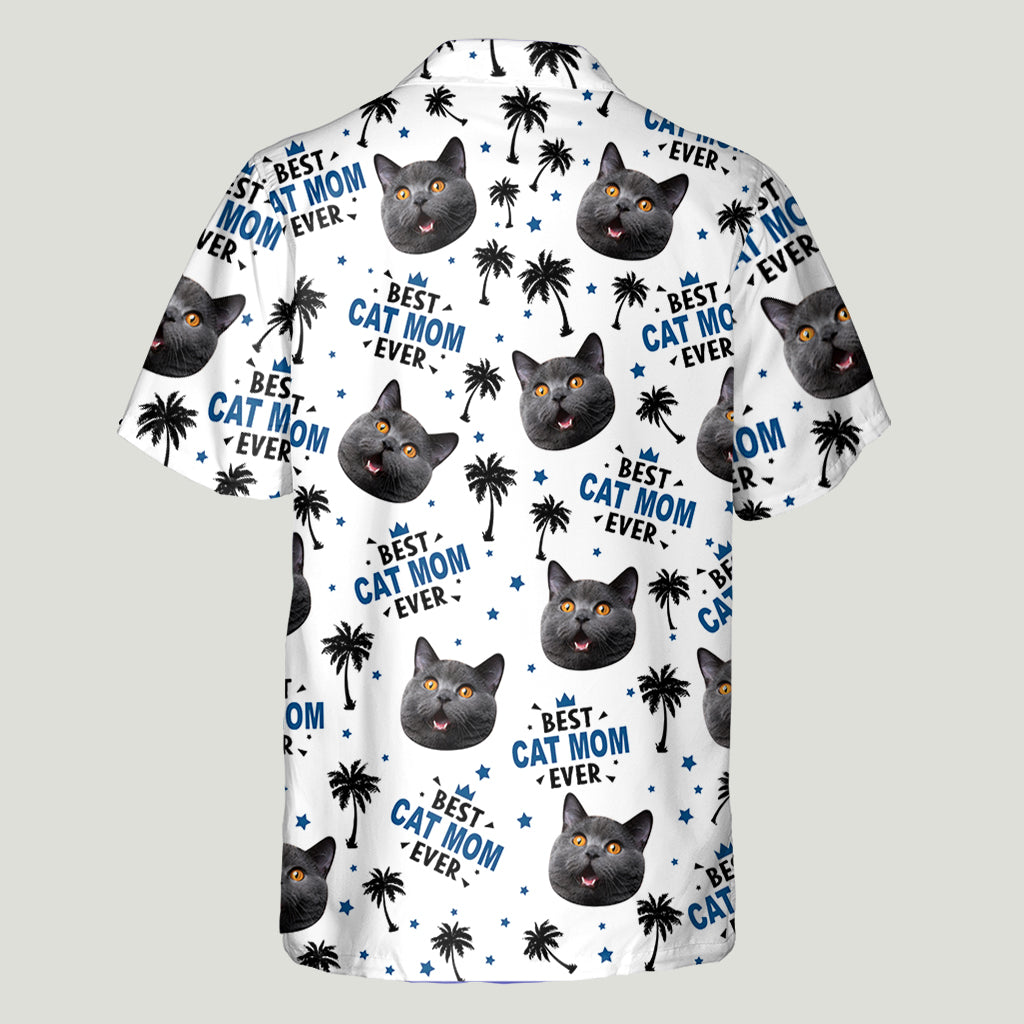 Best Fur Mama, Fur Daddy Ever - Personalized Cat Hawaiian Shirt
