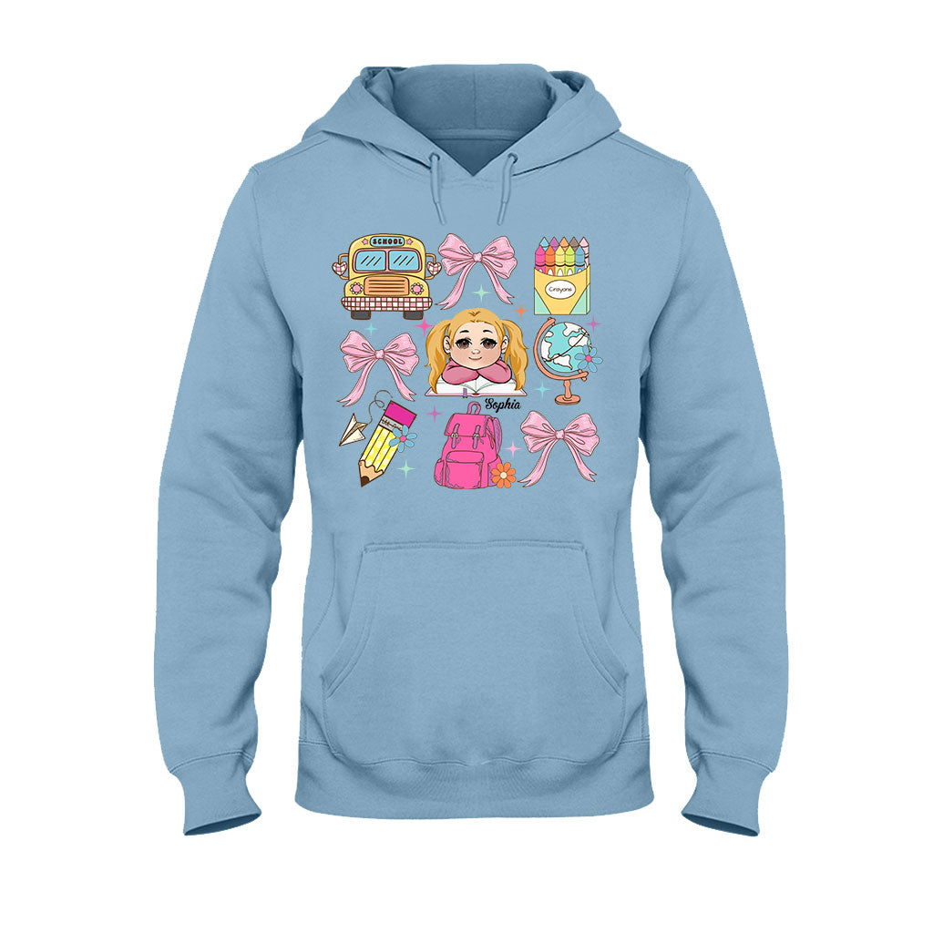 Zurück zur Schule – Personalisiertes Kinder-T-Shirt und Hoodie