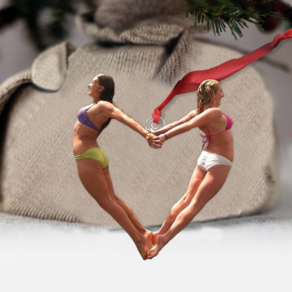 Foto-Weihnachtsbaumschmuck – Personalisierter Weihnachtsschmuck in individueller Form