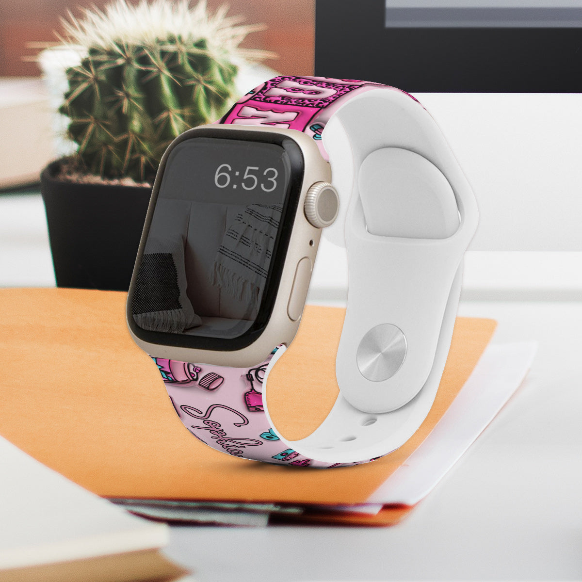 Nurse Life - Personalized Nurse Apple Watch Band