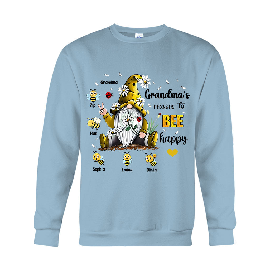 Gründe für Omas Glück – Personalisiertes Oma-T-Shirt und Hoodie