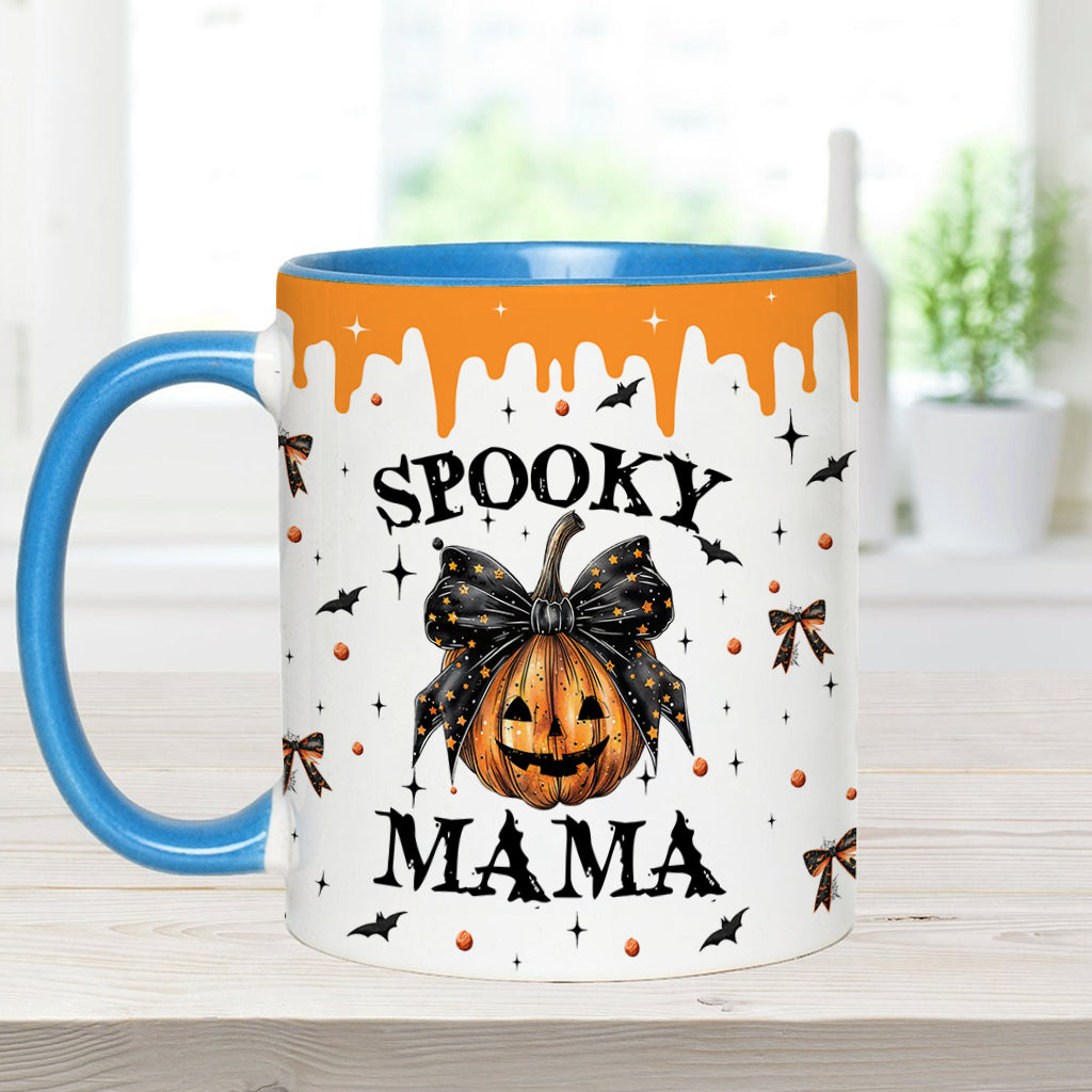 Gruselige Mama – Personalisierte Tasse mit Muttermotiv