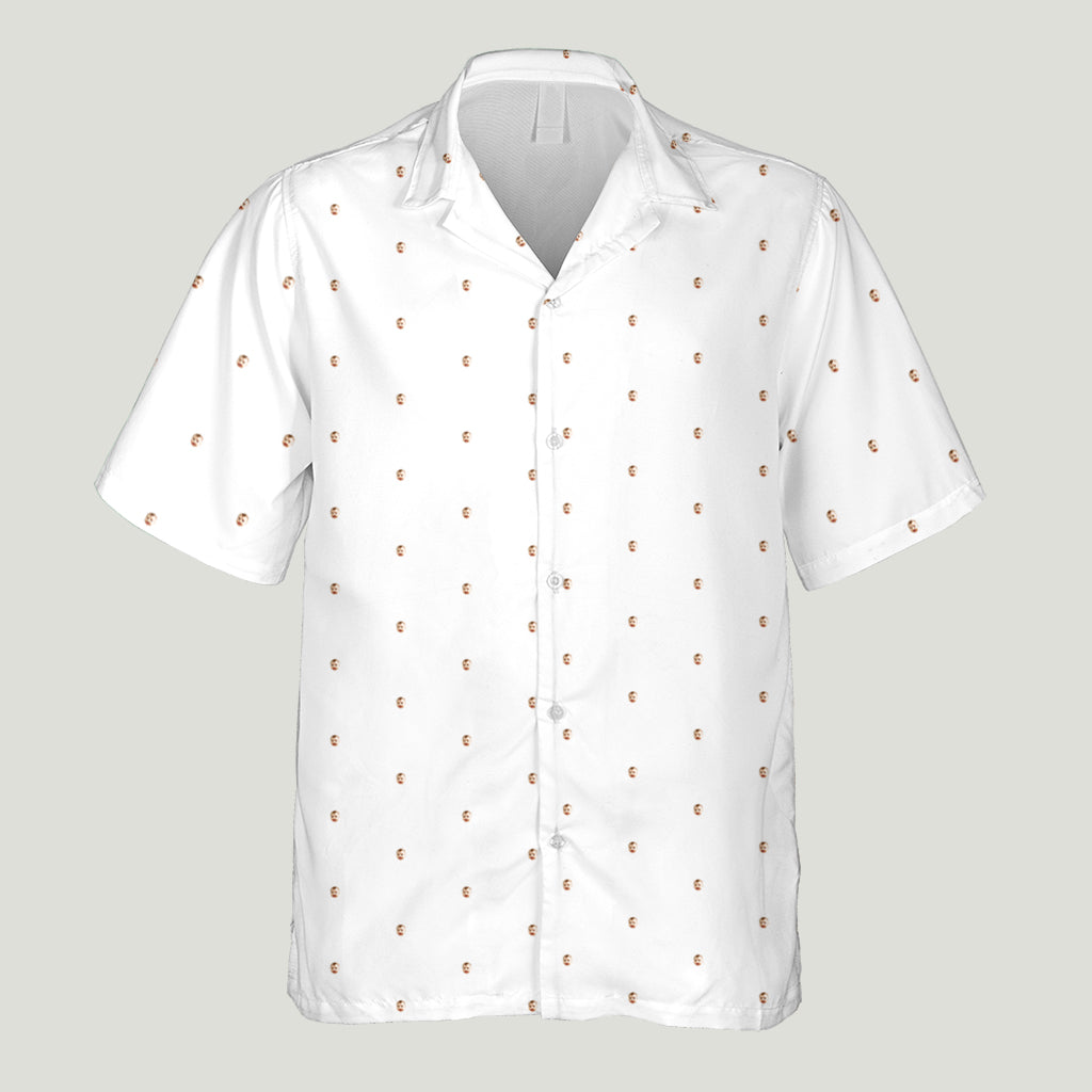 Individuell gestaltetes Hawaiihemd mit Gesichtern - Personalisiertes Hawaiihemd für Väter