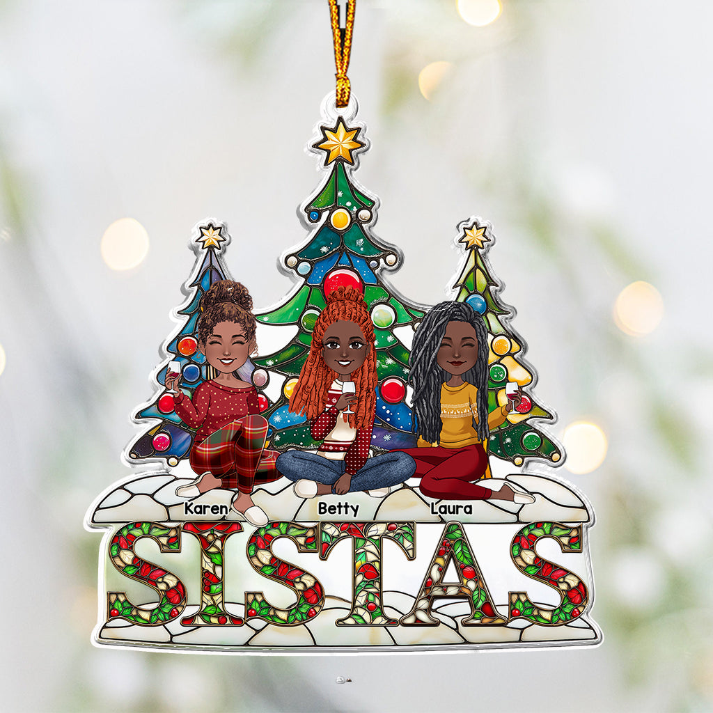 Schwestern – Personalisierter, individuell geformter Anhänger für beste Freundinnen