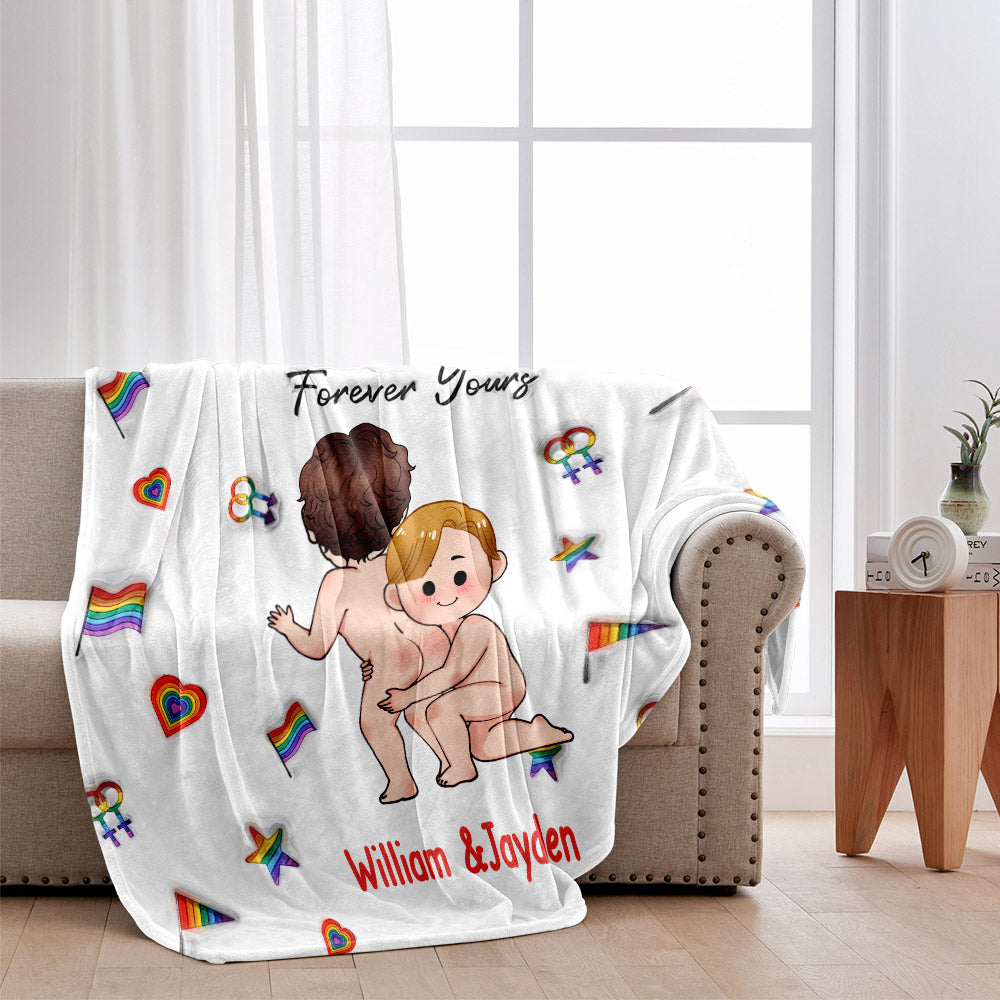 Ich behalte dich – Personalisierte LGBT-Unterstützungsdecke