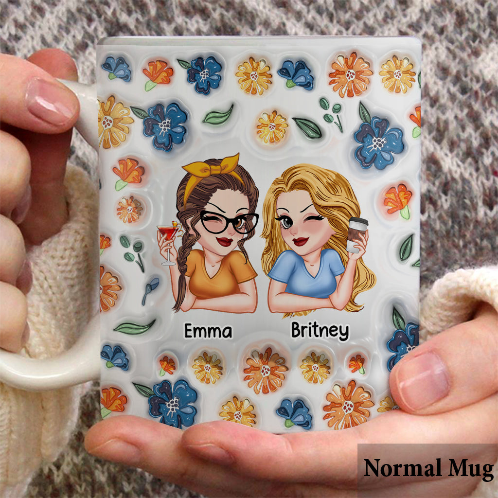 Ghost Friends - Personalisierter Bestie-Tasse