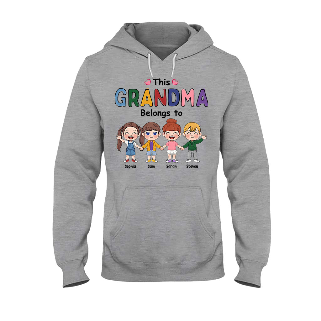Dieses Oma-Shirt gehört zu – personalisiertes Oma-T-Shirt und Hoodie