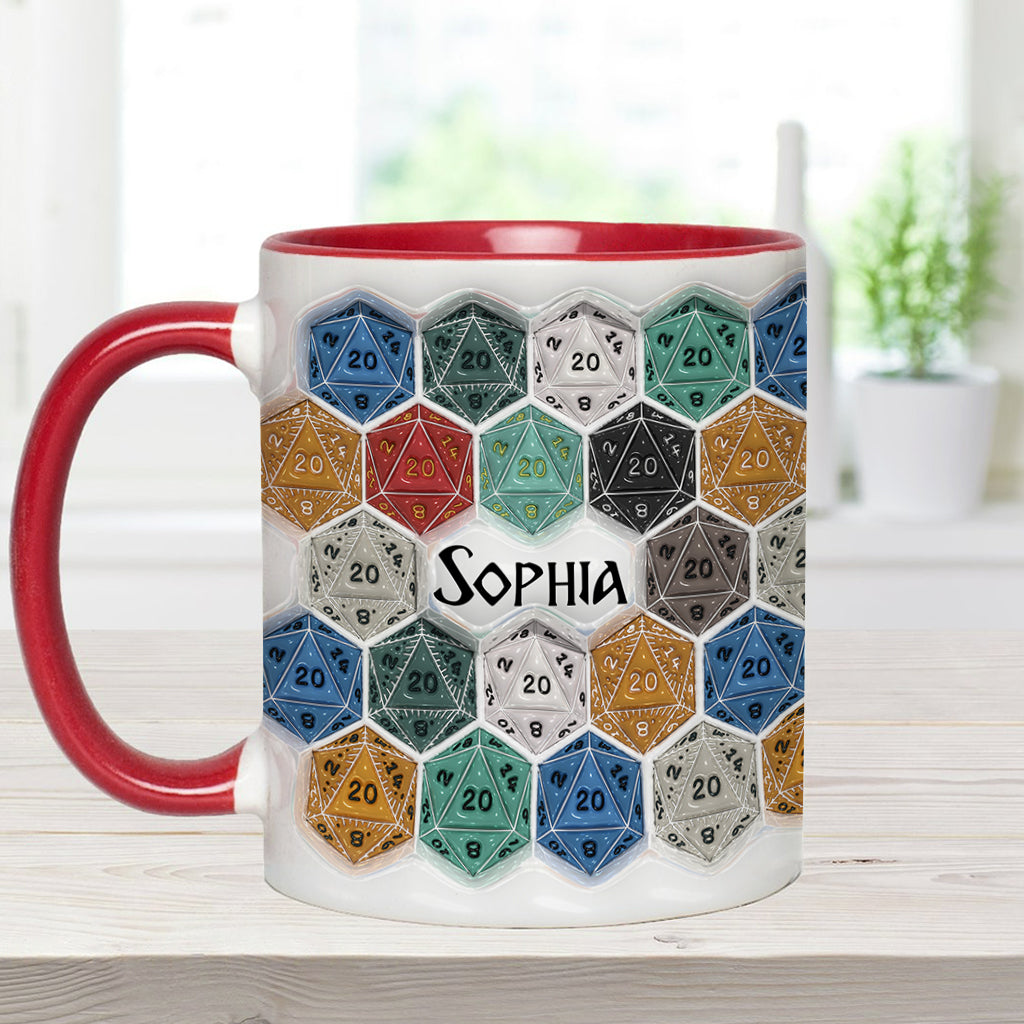 That's How I Roll - Personalized RPG Accent Mug