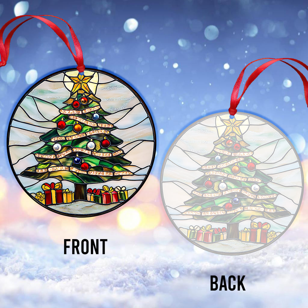 Frohe Weihnachten – Personalisierter transparenter Familienschmuck