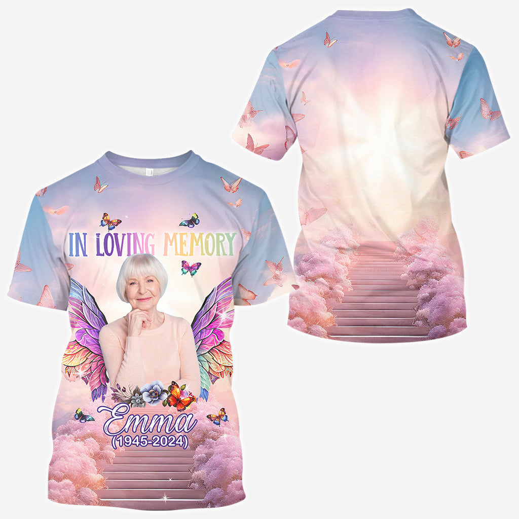 In Loving Memory - Personalized Memorial All Over Shirt