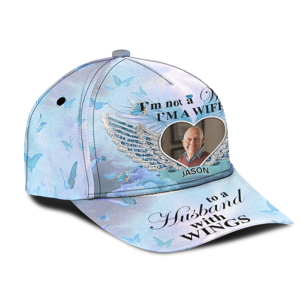 I'm Not A Widow - Personalized Memorial Classic Cap