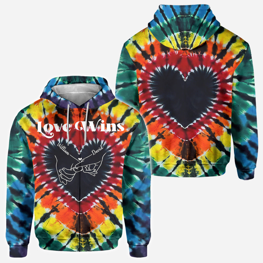 Liebe siegt – Personalisiertes LGBT-Unterstützungs-Shirt