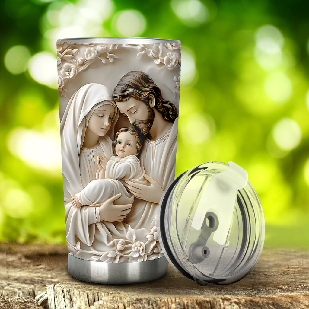 Die Heilige Familie – Christlicher Tumbler