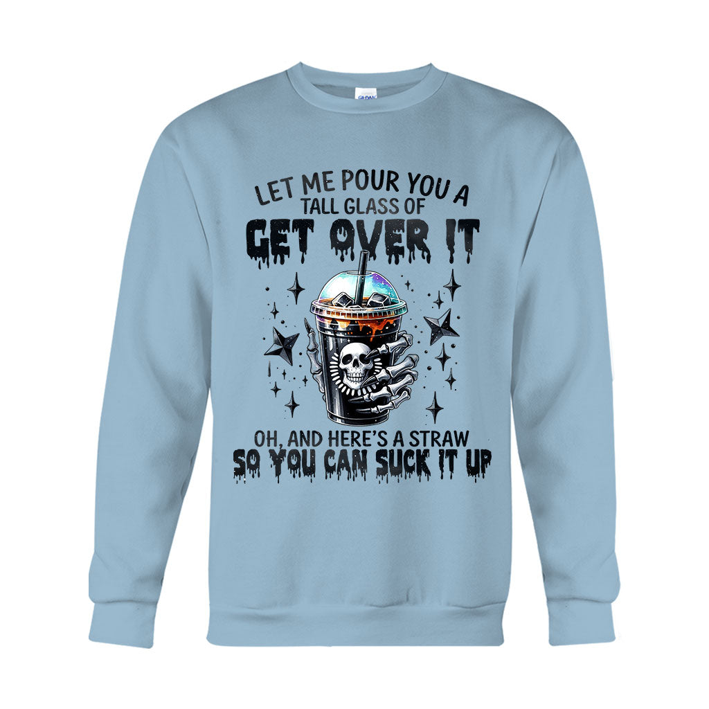 Let Me Pour You – Totenkopf-T-Shirt und Hoodie