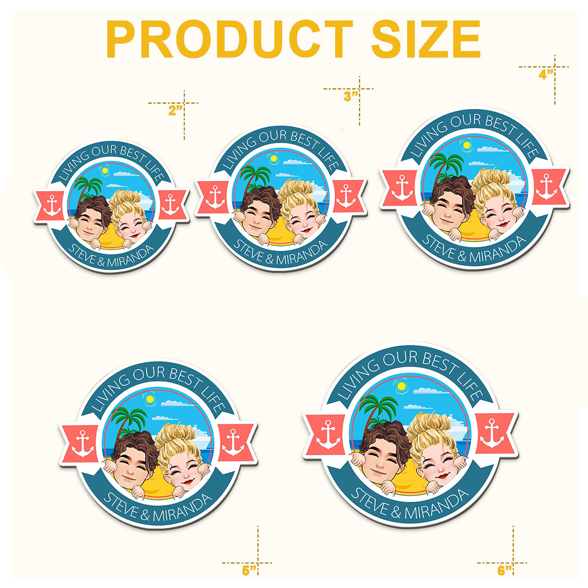 Kreuzfahrtpartner fürs Leben – Personalisierter Kreuzfahrtmagnet