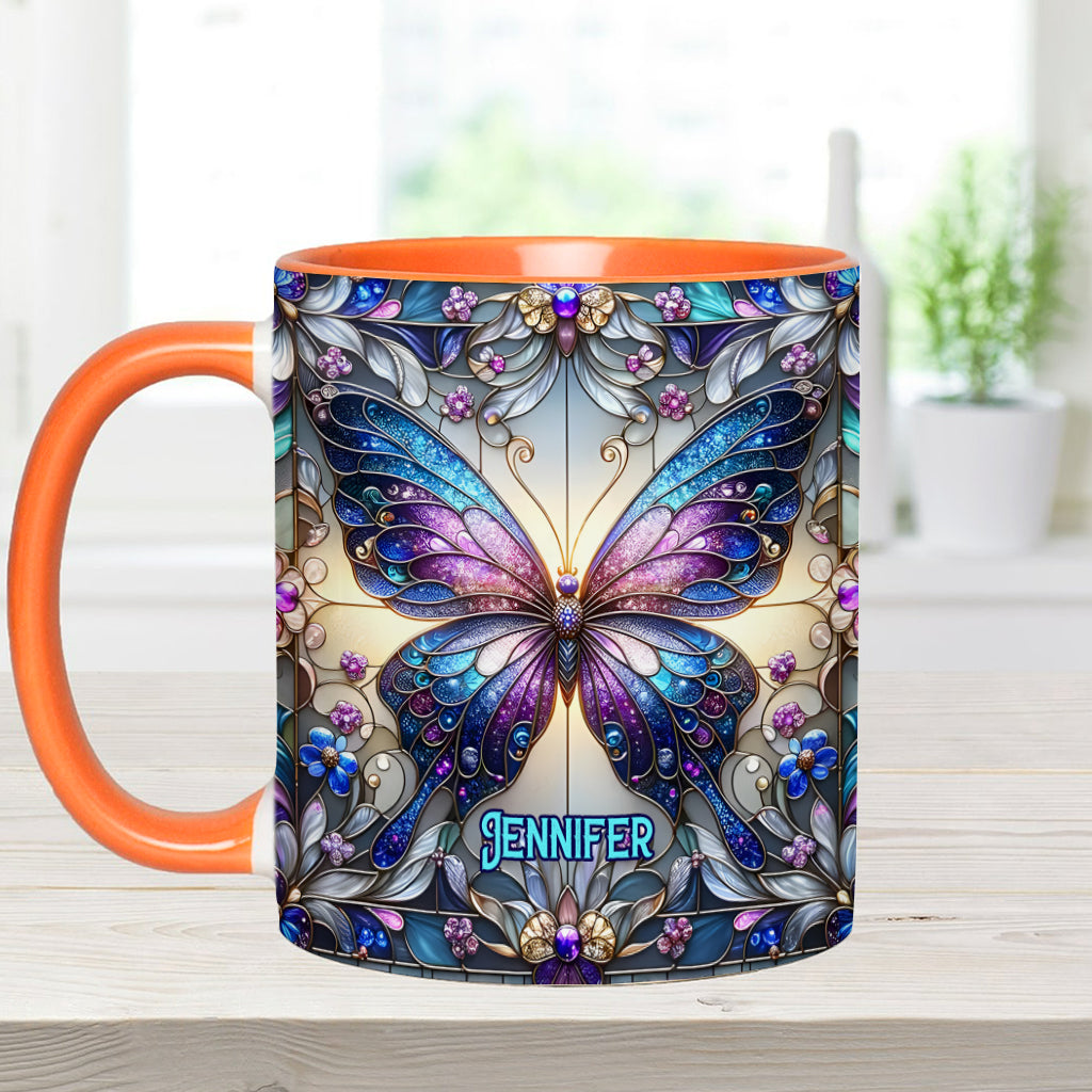 A Big Piece Of My Heart - Personalized Memorial Accent Mug