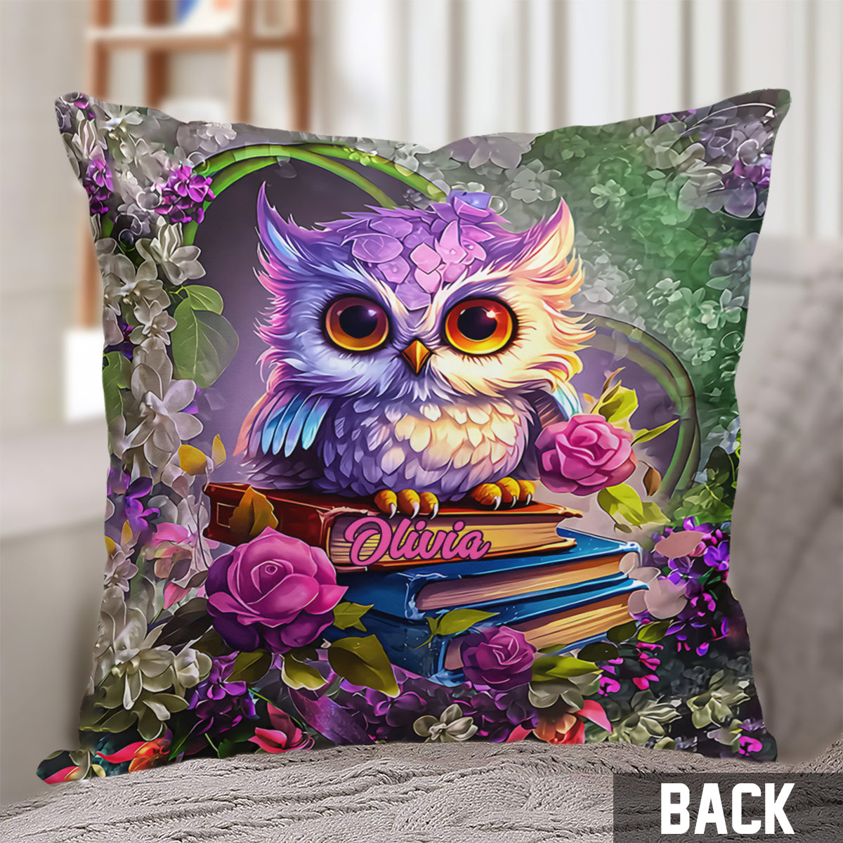 Nur noch ein Kapitel – personalisiertes Buchkissen