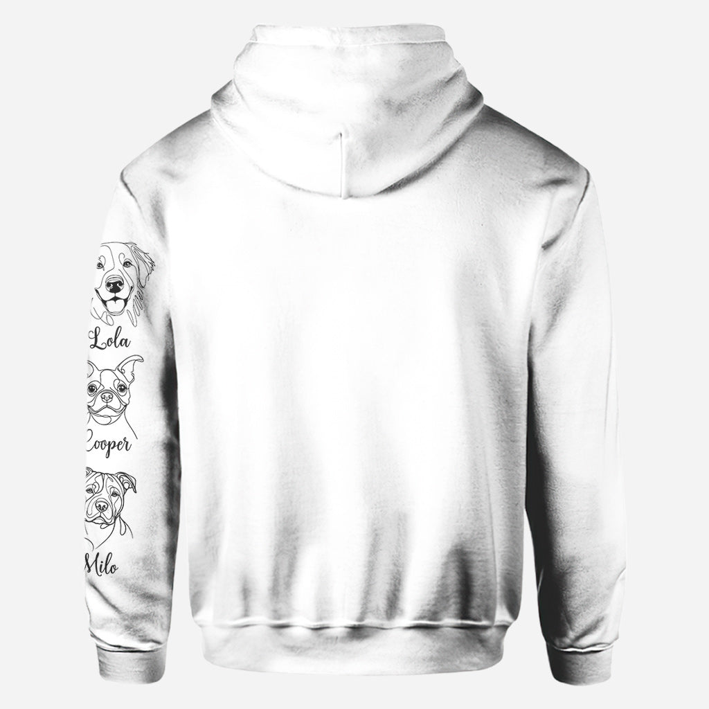 Dog Mom - Personalized Dog All Over Shirt