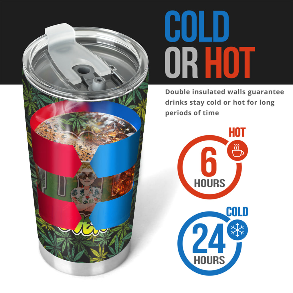 Der coolste Marihuana-Papa – personalisierter Weed-Becher