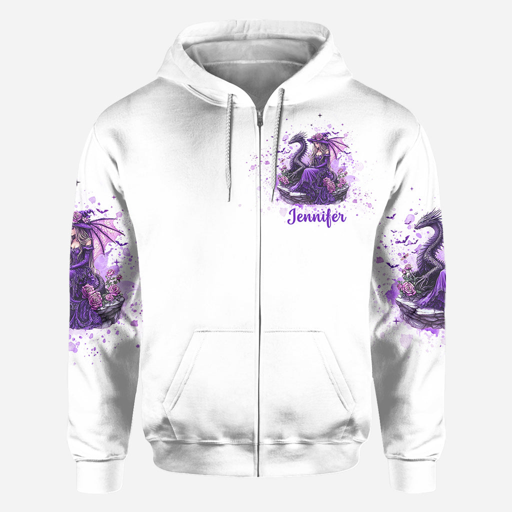 Seele einer Hexe, Herz eines Drachen – Personalisiertes Hexen-Shirt