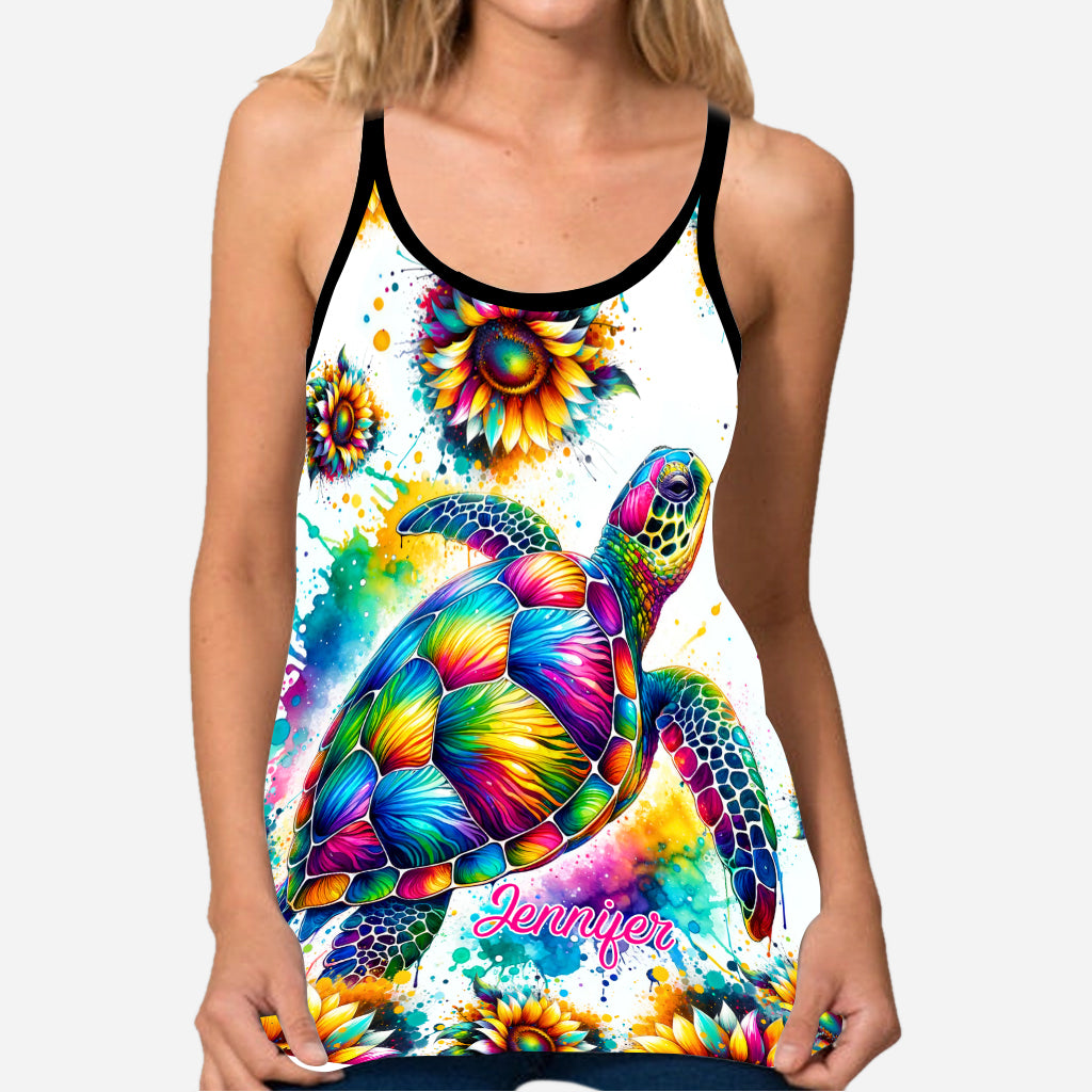 Personalisiertes Tanktop für Schildkrötenliebhaber
