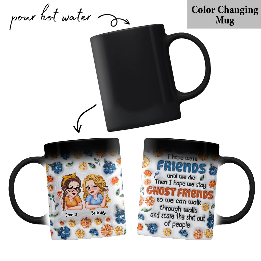 Ghost Friends - Personalisierter Bestie-Tasse